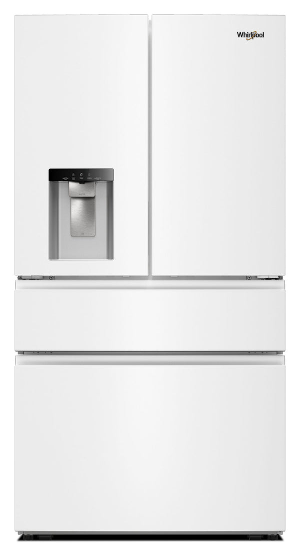 Whirlpool® 29 Cu. Ft. Family-Sized Capacity French Door Refrigerator with Flexible Temperature Drawer #white