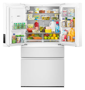 Whirlpool® 29 Cu. Ft. Family-Sized Capacity French Door Refrigerator with Flexible Temperature Drawer #white