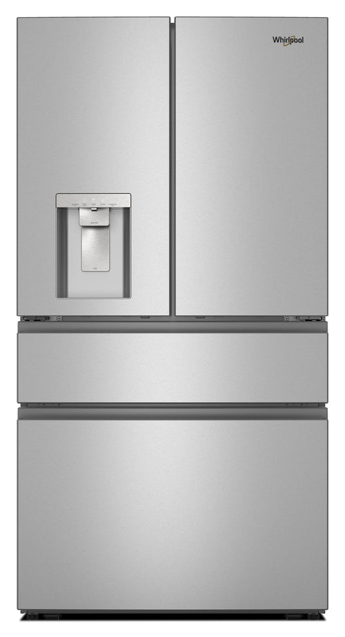 Whirlpool® 29 Cu. Ft. Family-Sized Capacity French Door Refrigerator with Flexible Temperature Drawer #stainless