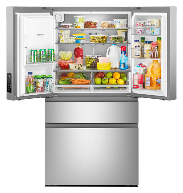 Whirlpool® 29 Cu. Ft. Family-Sized Capacity French Door Refrigerator with Flexible Temperature Drawer #stainless