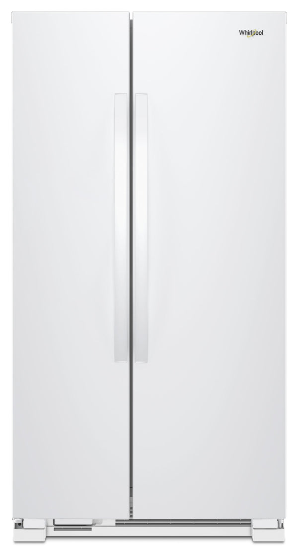 33-inch Wide Side-by-Side Refrigerator - 22 cu. ft. #white