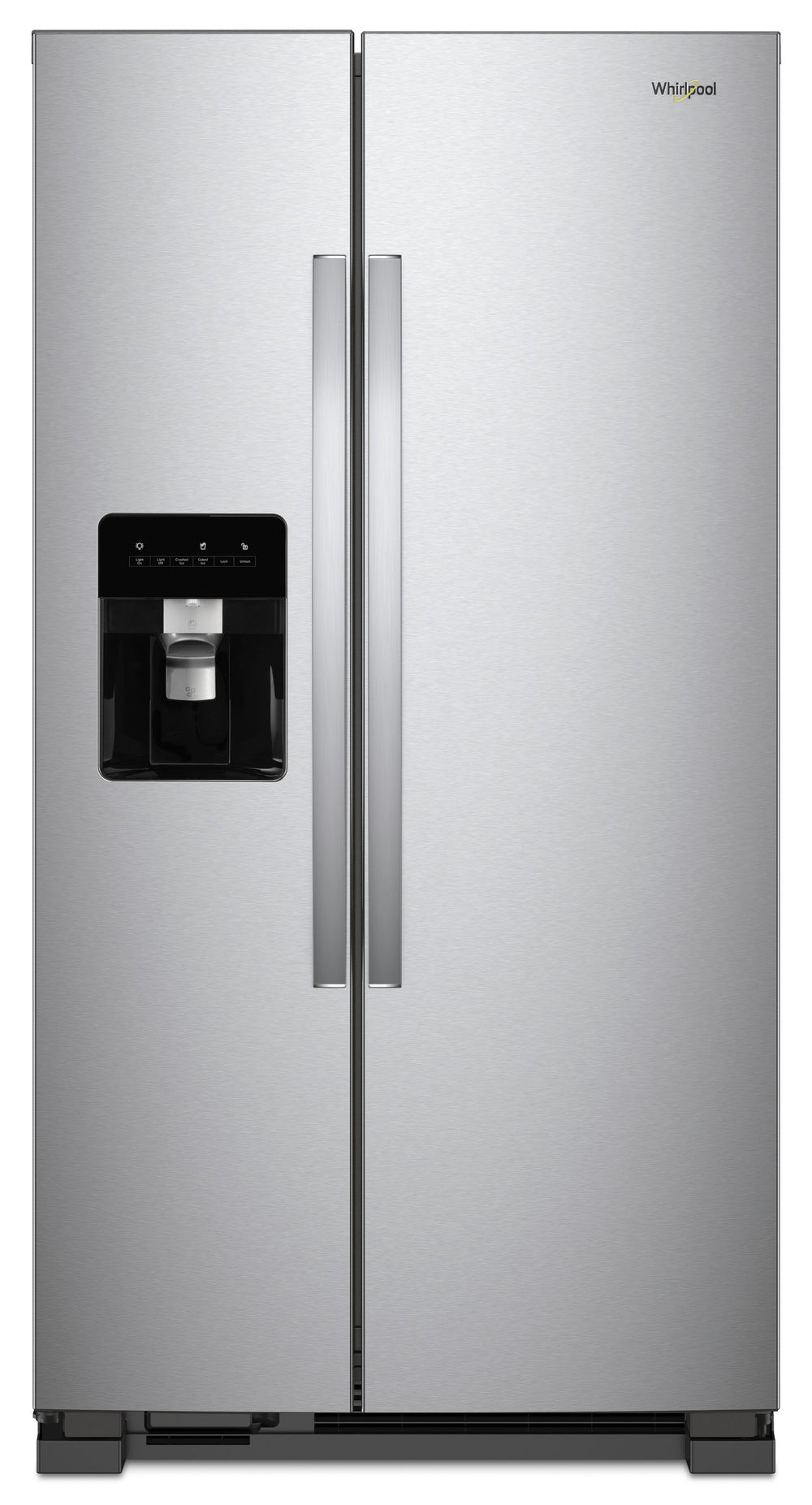 36-inch Wide Side-by-Side Refrigerator - 24 cu. ft. #stainless
