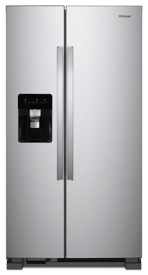 36-inch Wide Side-by-Side Refrigerator - 24 cu. ft. #stainless