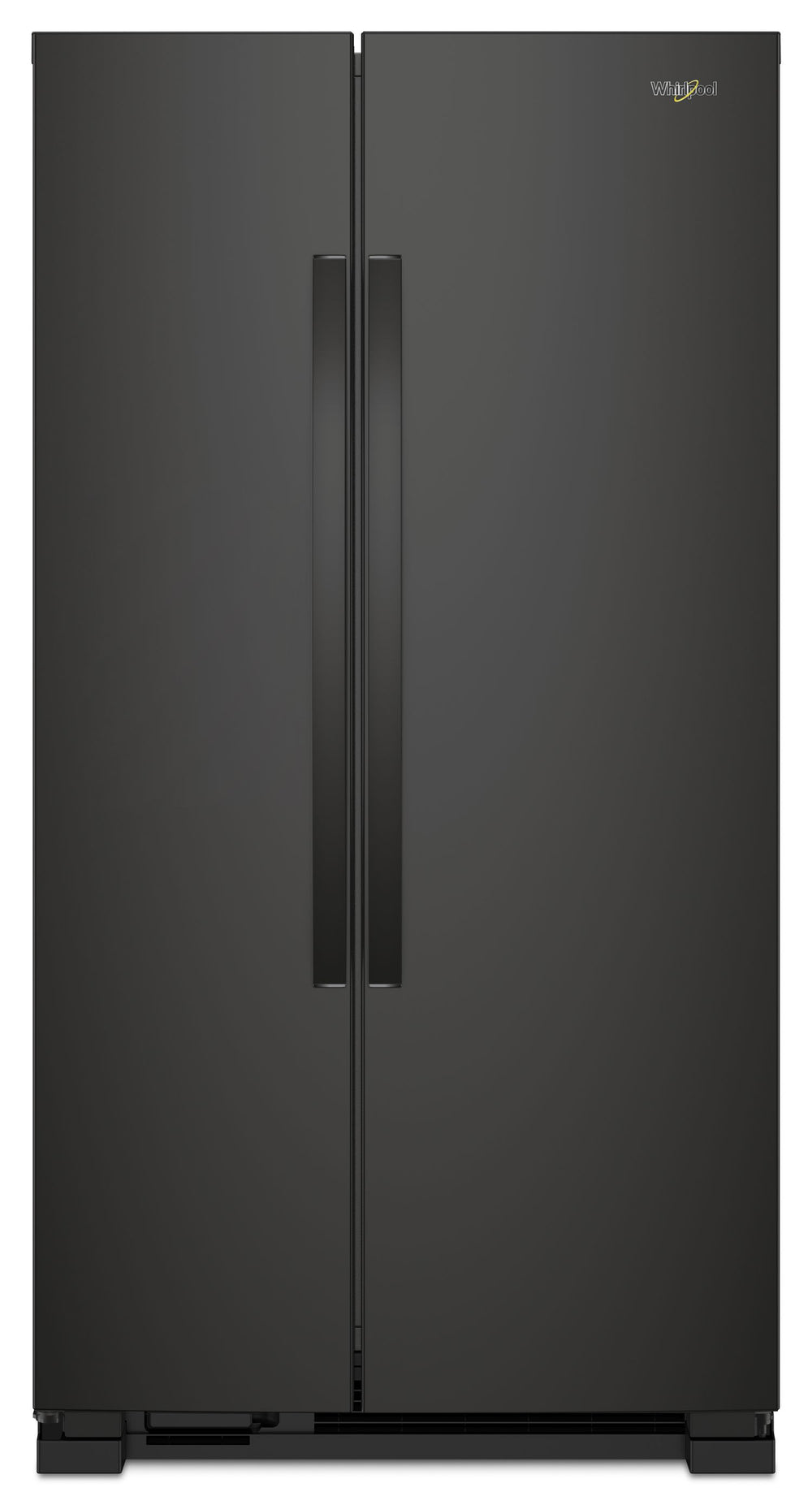 36-inch Wide Side-by-Side Refrigerator - 25 cu. ft. #black