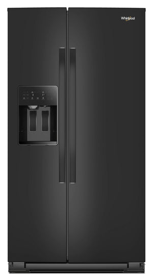 36-inch Standard Depth Side-by-Side Refrigerator with TruCool™ System #black