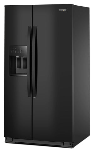 36-inch Standard Depth Side-by-Side Refrigerator with TruCool™ System #black