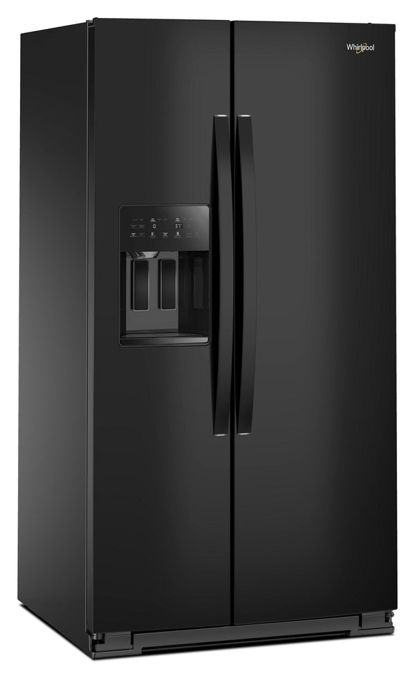 36-inch Standard Depth Side-by-Side Refrigerator with TruCool™ System #black