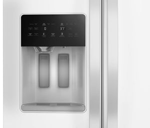 36-inch Standard Depth Side-by-Side Refrigerator with TruCool™ System #white