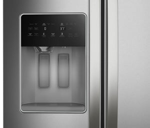 36-inch Standard Depth Side-by-Side Refrigerator with Prep & Store Bins