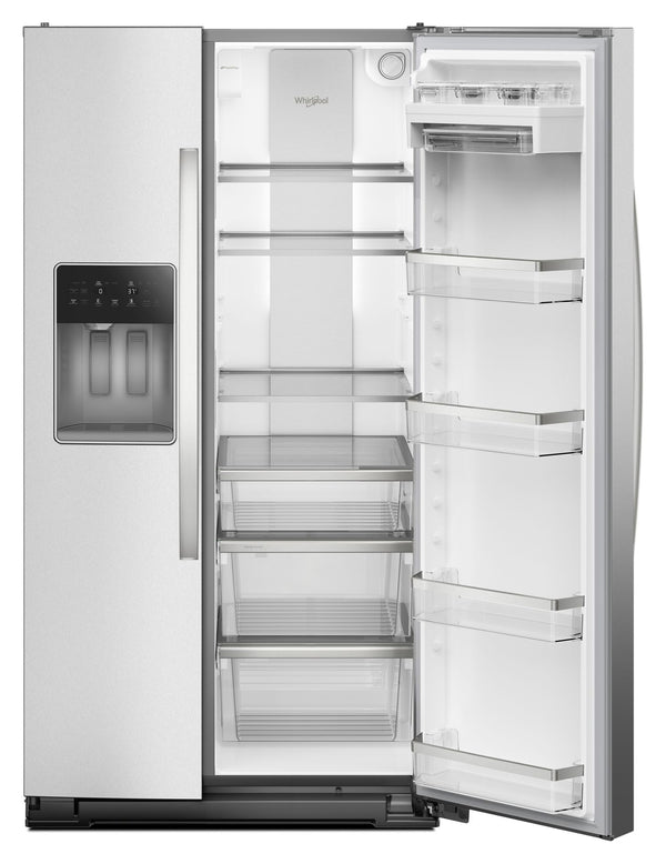 36-inch Standard Depth Side-by-Side Refrigerator with Prep & Store Bins