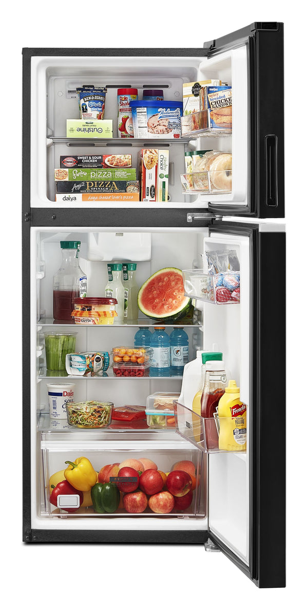 24-inch Wide Small Space Top-Freezer Refrigerator - 11.6 cu. ft. #black