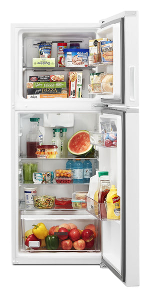 24-inch Wide Small Space Top-Freezer Refrigerator - 11.6 cu. ft. #white