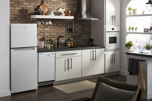 24-inch Wide Small Space Top-Freezer Refrigerator - 11.6 cu. ft. #white