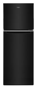 24-inch Wide Small Space Top-Freezer Refrigerator - 12.9 cu. ft. #black