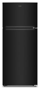 Whirlpool® 28-inch Wide Top Freezer Refrigerator with Total Coverage Cooling- 18.0 Cu. Ft. #black