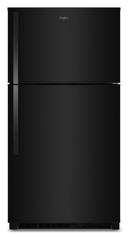 Whirlpool® 33-inch Wide Top Freezer Refrigerator with Total Coverage Cooling- 21.3 Cu. Ft. #black
