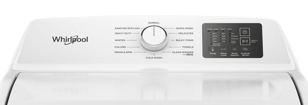 4.0 Cu. Ft. Whirlpool® Top Load Agitator Washer with Quick Wash