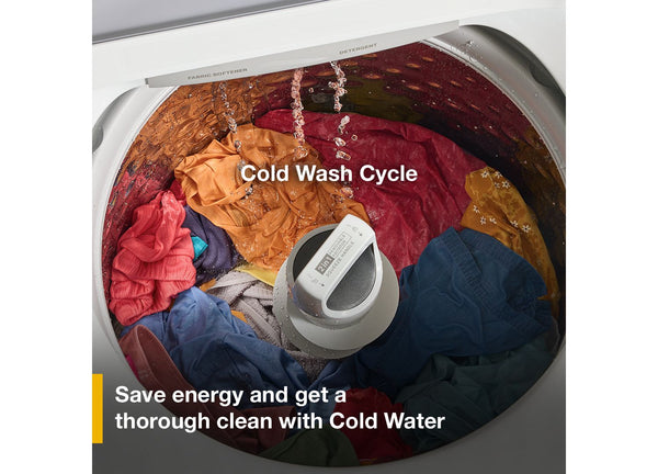 4.2–4.3 Cu. Ft. Whirlpool® Top Load Washer with 2-in-1 Removable Agitator and Soft Close Glass Lid