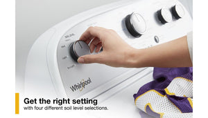 Whirlpool - 3.8 cu. ft. Top Load Washer with Soaking Cycles, 12 Cycles