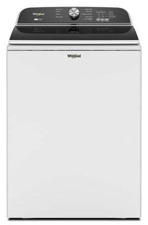 5.2–5.3 Cu. Ft. Whirlpool® Top Load Washer with Removable Agitator #white