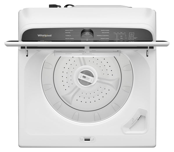 5.2–5.3 Cu. Ft. Whirlpool® Top Load Washer with Removable Agitator #white