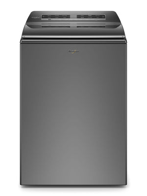 Whirlpool - 5.2 - 5.3 cu. ft. Top Load Washer with 2 in 1 Removable Agitator #chromeshadow