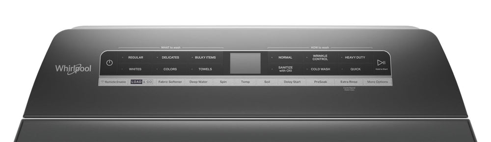 5.2 - 5.3 cu. ft. Top Load Washer with 2 in 1 Removable Agitator
