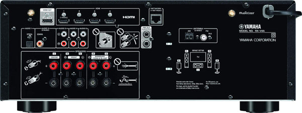 Yamaha - YHT-5960 Premium All-in-One Home Theater System with 8K HDMI and Wi-Fi - Black