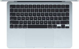 Apple - MacBook Air 13-inch Laptop - Apple M4 chip Built for Apple Intelligence - 16GB Memory - 512GB SSD - Sky Blue