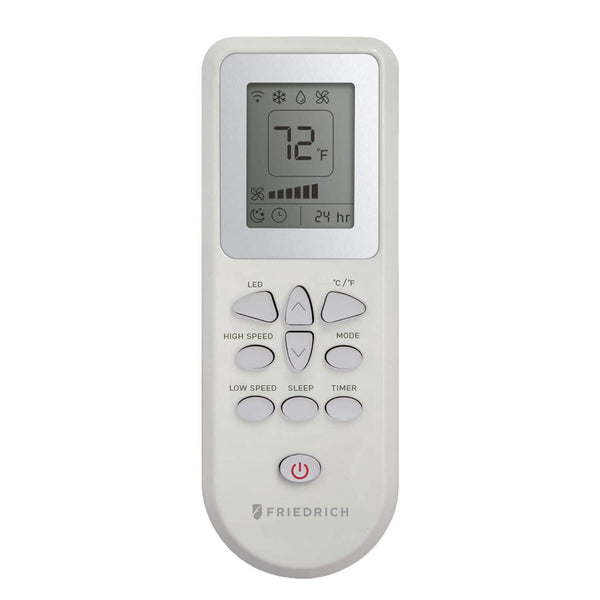 Friedrich - 8,500 BTU (5000 DOE) 350 Sq. Ft. Portable A/C Cool Only Wifi Enabled - White