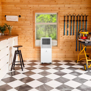 Friedrich - 8,500 BTU (5000 DOE) 350 Sq. Ft. Portable A/C Cool Only Wifi Enabled - White