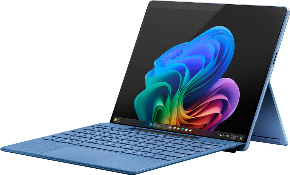 Microsoft - Surface Pro - Copilot+ PC - 13” Touchscreen - Snapdragon X Plus - 16GB Memory - 512GB SSD - Device Only (11th Ed) - Sapphire