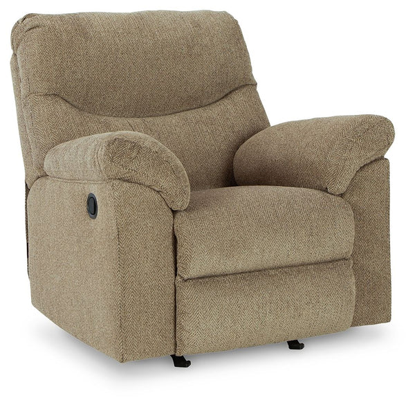 Alphons - Rocker Recliner #lightbrown