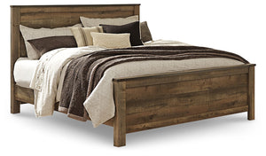 Trinell - Panel Bed #king #none