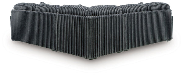 Midnight-Madness - Sectional #darkgray #3pc.sectional