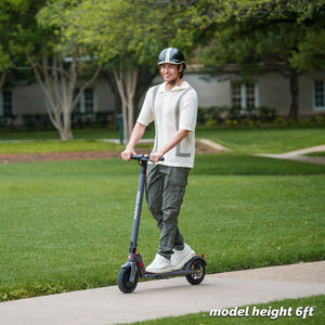 GoTrax - XR ADVANCE Lightweight Electric Scooter w/14mi Max Operating Range & 15.5mph Max Speed - Black