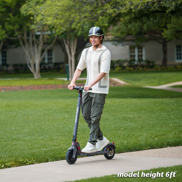 GoTrax - XR ADVANCE Lightweight Electric Scooter w/14mi Max Operating Range & 15.5mph Max Speed - Black