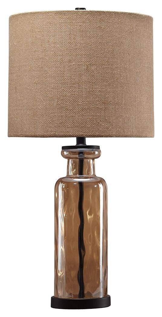 Laurentia - Lámpara de Mesa de Cristal - Champán
