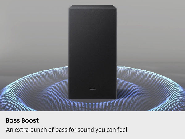 Samsung - B-Series HW-B550F 2.1Ch DTS Virtual:X Soundbar with Subwoofer - Titan Black