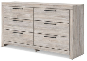 Broachmyn - Six Drawer Dresser #lightgray #dressers