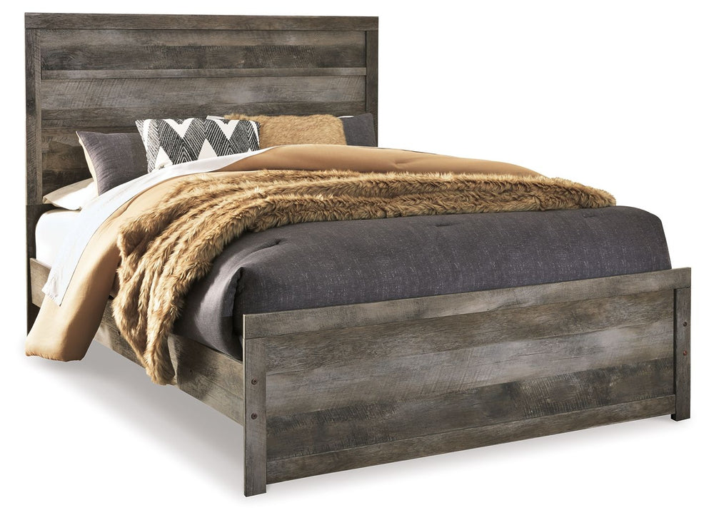 Wynnlow - Panel Bed #queen