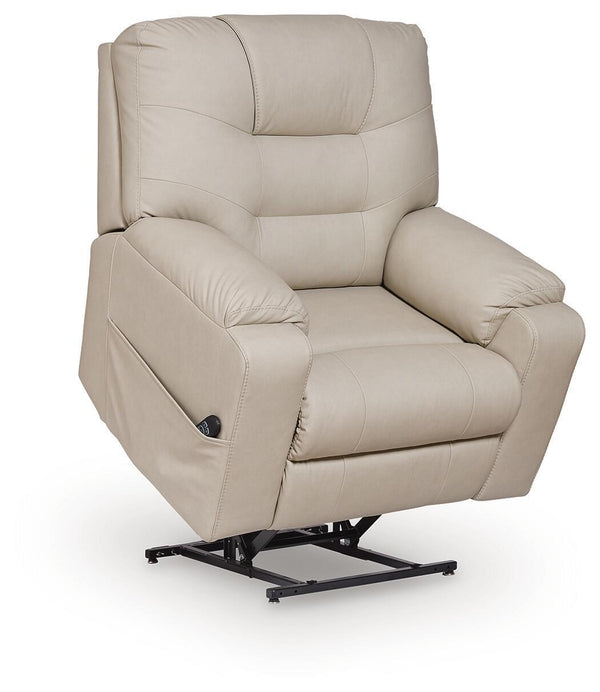 Belmone Pike - Power Lift Recliner #beige