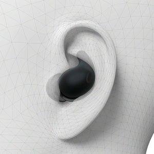 Sony - LinkBuds Fit True Wireless Noise Cancelling Earbuds - Black