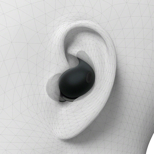 Sony - LinkBuds Fit True Wireless Noise Cancelling Earbuds - Black