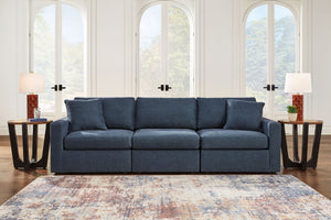 Modmax - 3 Piece Sectional #blue #3pc.sectionalsofa