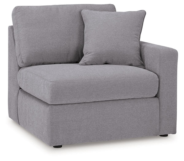 Modmax - 3 Piece Sectional #gray #3pc.sectionalwithaudioconsole|3pc.sectionalwithstorageconsole|3pc.sectionalwithlafcornerchaise