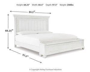 Kanwyn - Panel Bed #king #none