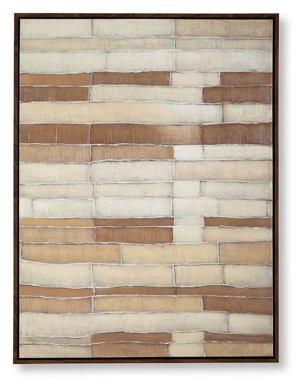 Kalanmore - Arte de pared - Marrón / Canela / Blanco