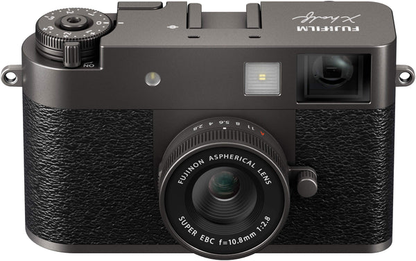 Fujifilm - X half Premium Compact Camera - Charcoal Silver