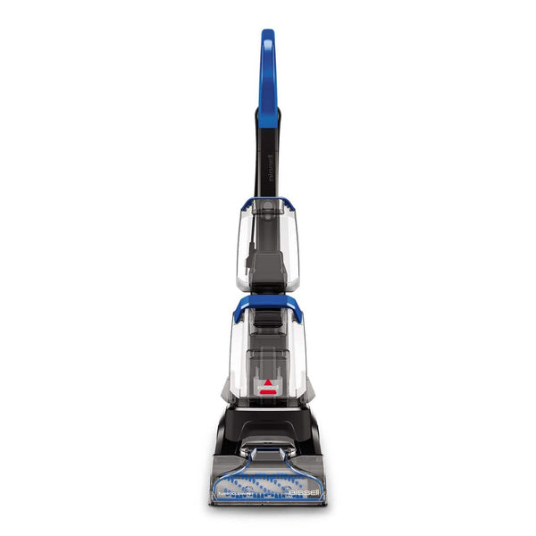 BISSELL - TurboClean Pet Upright Vacuum Carpet Cleaner - Black with Cobalt Blue Accents